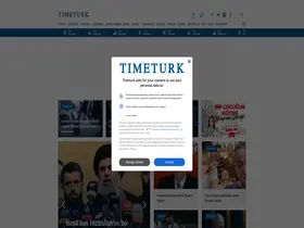 Preview of  timeturk.com