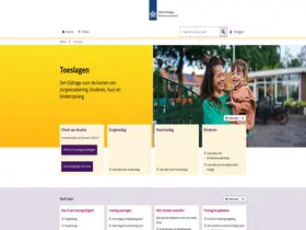 Preview of  toeslagen.nl