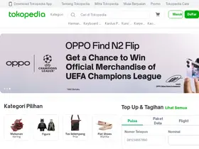 Preview of  tokopedia.com