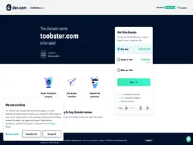 Preview of  toobster.com