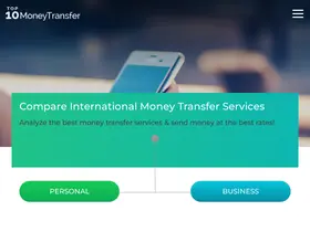 Preview of  top10moneytransfer.com