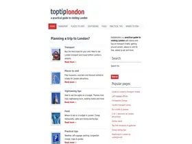 Preview of  toptiplondon.com