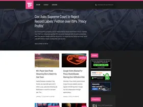 Preview of  torrentfreak.com