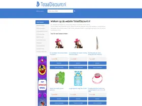 Preview of  totaaldiscount.nl