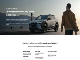 Preview of  toyota-financement.fr