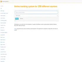 Preview of  trackcourier.io