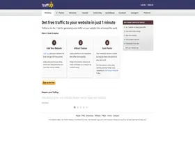 Preview of  traffup.net