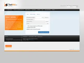 Preview of  trashmail.com