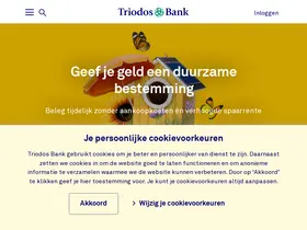 Preview of  triodos.nl