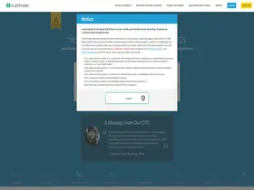 Preview of  truthfinder.com