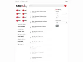 Preview of  turkceci.net