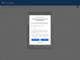 Preview of  tutsinsider.com