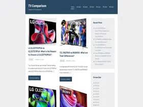 Preview of  tvcomparison.net