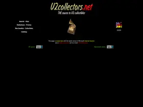 Preview of  u2collectors.net