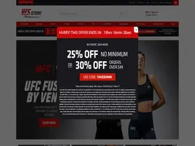 Preview of  ufcstore.com