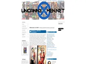 Preview of  uncannyxmen.net