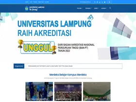 Preview of  unila.ac.id