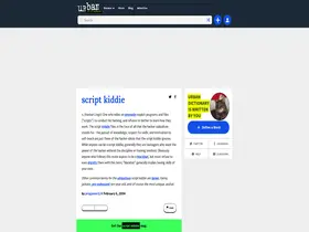 Preview of  urbandictionary.com