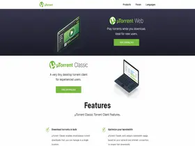 Preview of  utorrent.com