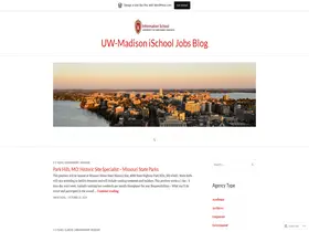 Preview of  uwslisjobs.wordpress.com