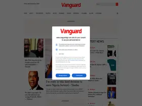 Preview of  vanguardngr.com