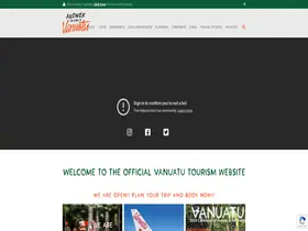 Preview of  vanuatu.travel