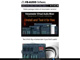 Preview of  vb-audio.com