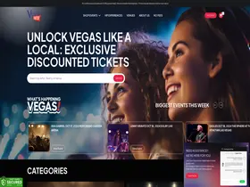 Preview of  vegastickets.com