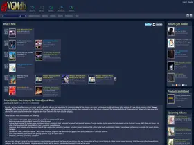 Preview of  vgmdb.net