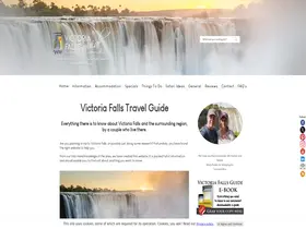 Preview of  victoriafalls-guide.net