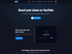 Preview of  vidiq.com