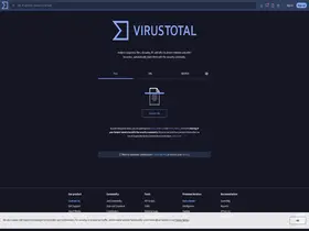 Preview of  virustotal.com