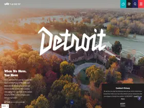 Preview of  visitdetroit.com