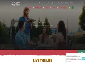 Preview of  visitvirginiabeach.com