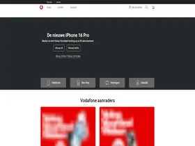 Preview of  vodafone.nl