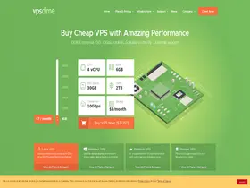 Preview of  vpsdime.com