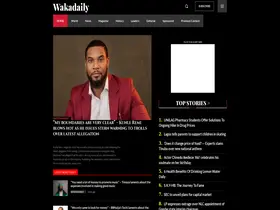 Preview of  wakadaily.com