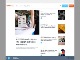 Preview of  wamu.org