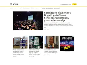 Preview of  wbur.org