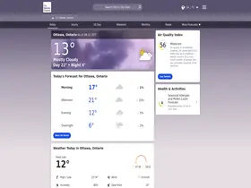 Preview of  weather.com