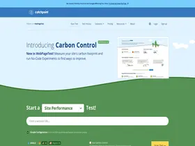 Preview of  webpagetest.org