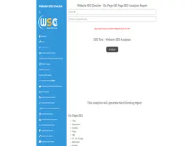 Preview of  websiteseochecker.com