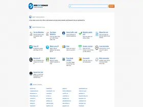 Preview of  webstatsdomain.org