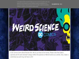 Preview of  weirdsciencedccomics.com