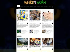 Preview of  weirdworm.com