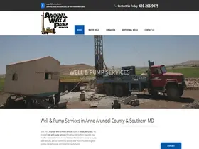 Preview of  wellandpumpservicemaryland.com