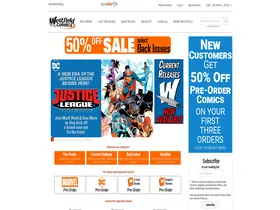 Preview of  westfieldcomics.com