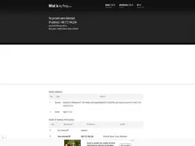 Preview of  whatismyproxy.com