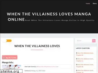 Preview of  whenthevillainessloves.com