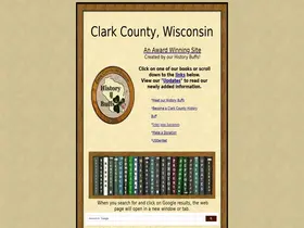 Preview of  wiclarkcountyhistory.org